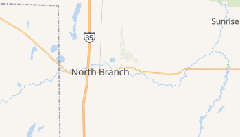 North Branch, Minnesota map