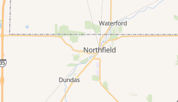 Northfield, Minnesota map