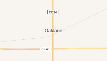 Oakland, Minnesota map