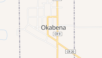 Okabena, Minnesota map
