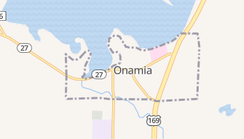 Onamia, Minnesota map