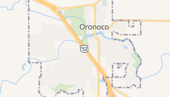 Oronoco, Minnesota map