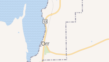Orr, Minnesota map