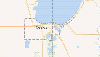 Osakis, Minnesota map