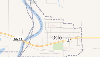 Oslo, Minnesota map