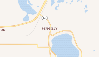 Pengilly, Minnesota map