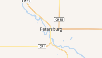 Petersburg, Minnesota map