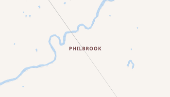 Philbrook, Minnesota map