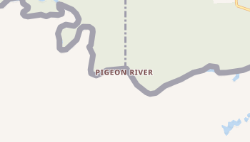 Pigeon River, Minnesota map