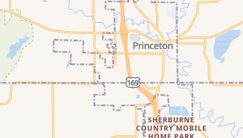 Princeton, Minnesota map