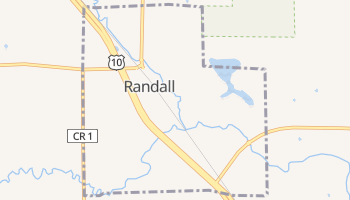 Randall, Minnesota map