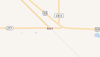 Ray, Minnesota map