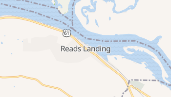 Reads Landing, Minnesota map