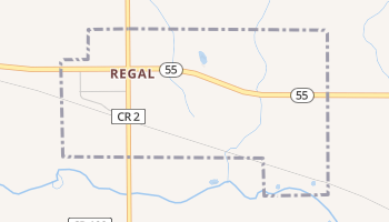 Regal, Minnesota map
