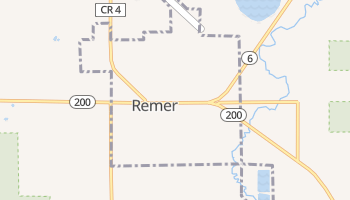 Remer, Minnesota map