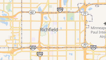 Richfield, Minnesota map
