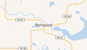 Richwood, Minnesota map