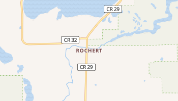Rochert, Minnesota map