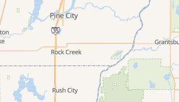 Rock Creek, Minnesota map