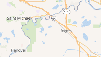 Rogers, Minnesota map