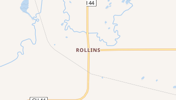 Rollins, Minnesota map