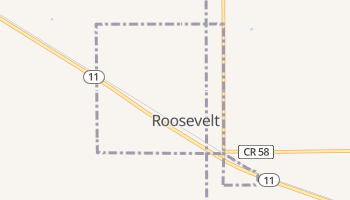Roosevelt, Minnesota map