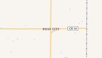 Rose City, Minnesota map