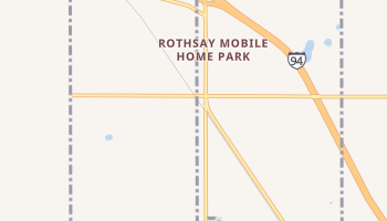 Rothsay, Minnesota map