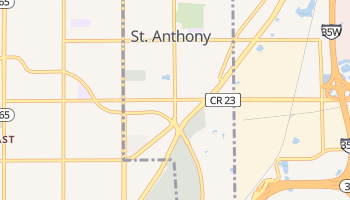 Saint Anthony, Minnesota map