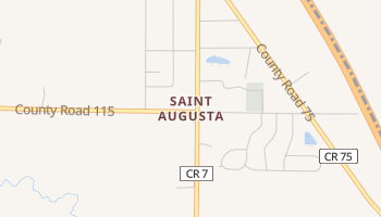 Saint Augusta, Minnesota map