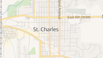 Saint Charles, Minnesota map