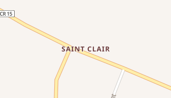 Saint Clair, Minnesota map