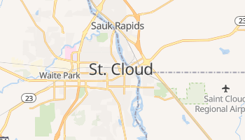 Saint Cloud, Minnesota map