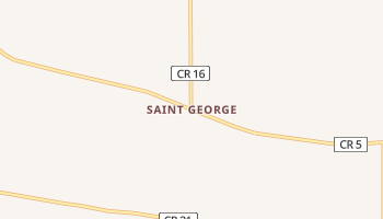 Saint George, Minnesota map