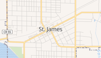 Saint James, Minnesota map