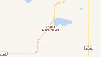 Saint Nicholas, Minnesota map