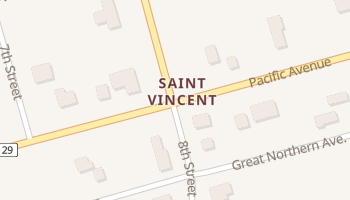 Saint Vincent, Minnesota map