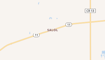 Salol, Minnesota map