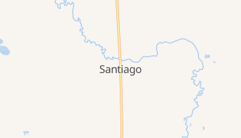 Santiago, Minnesota map