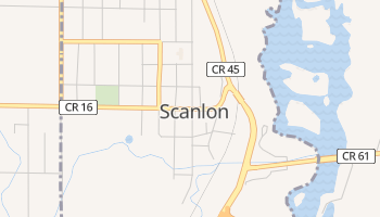 Scanlon, Minnesota map