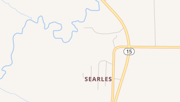 Searles, Minnesota map