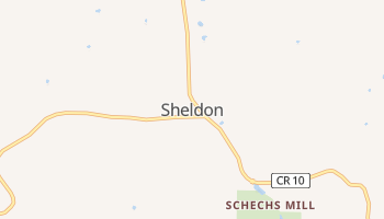 Sheldon, Minnesota map