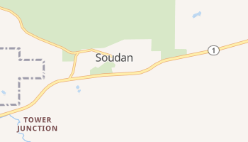 Soudan, Minnesota map