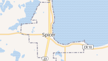 Spicer, Minnesota map