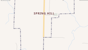 Spring Hill, Minnesota map