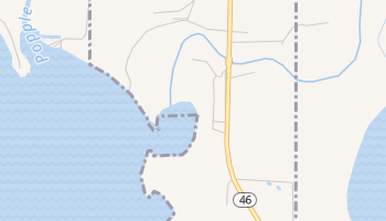Squaw Lake, Minnesota map