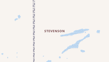 Stevenson, Minnesota map