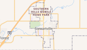Stewartville, Minnesota map