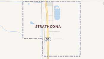 Strathcona, Minnesota map