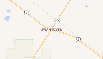 Swan River, Minnesota map